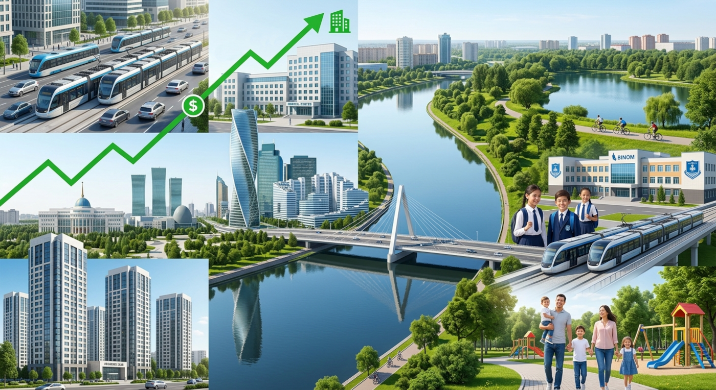 Район Нура Астана 2026: Полный обзор